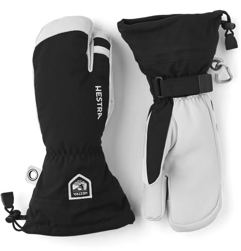 Army Leather Heli Ski - 3 finger