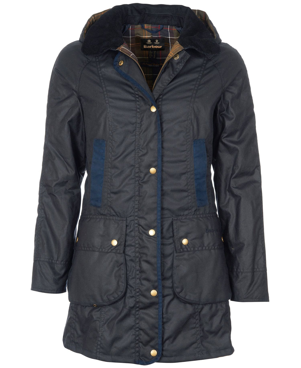Barbour-Bower-Wax-Jacket-Navy-1