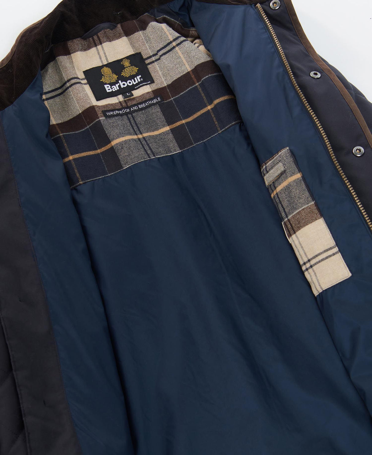 Barbour-Waterproof-Shoveler-Quilt-Navy-4