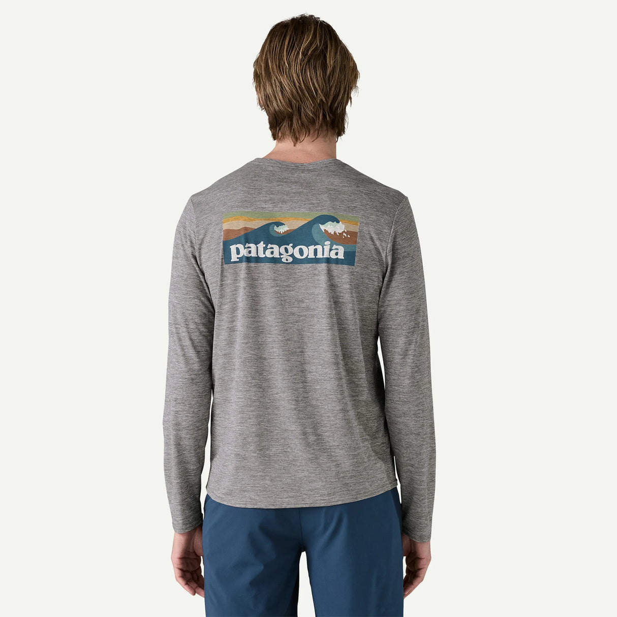 Capilene Cool Daily LS Graphic Shirt - Lands