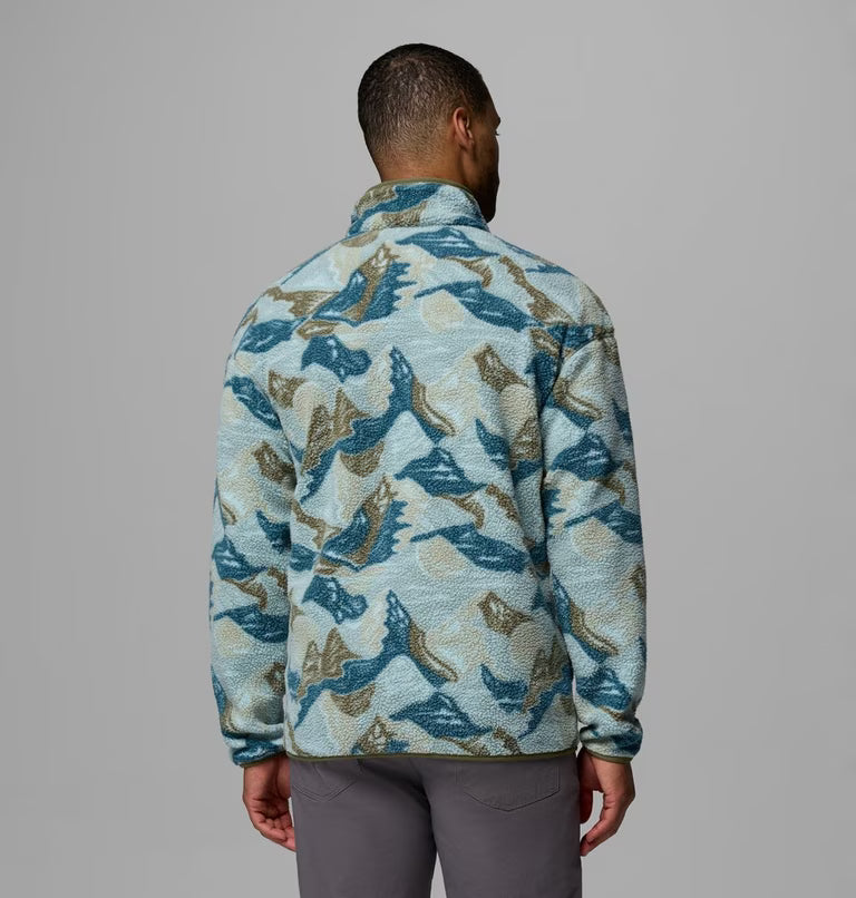 Helvetia II Printed Half Snap Fleece