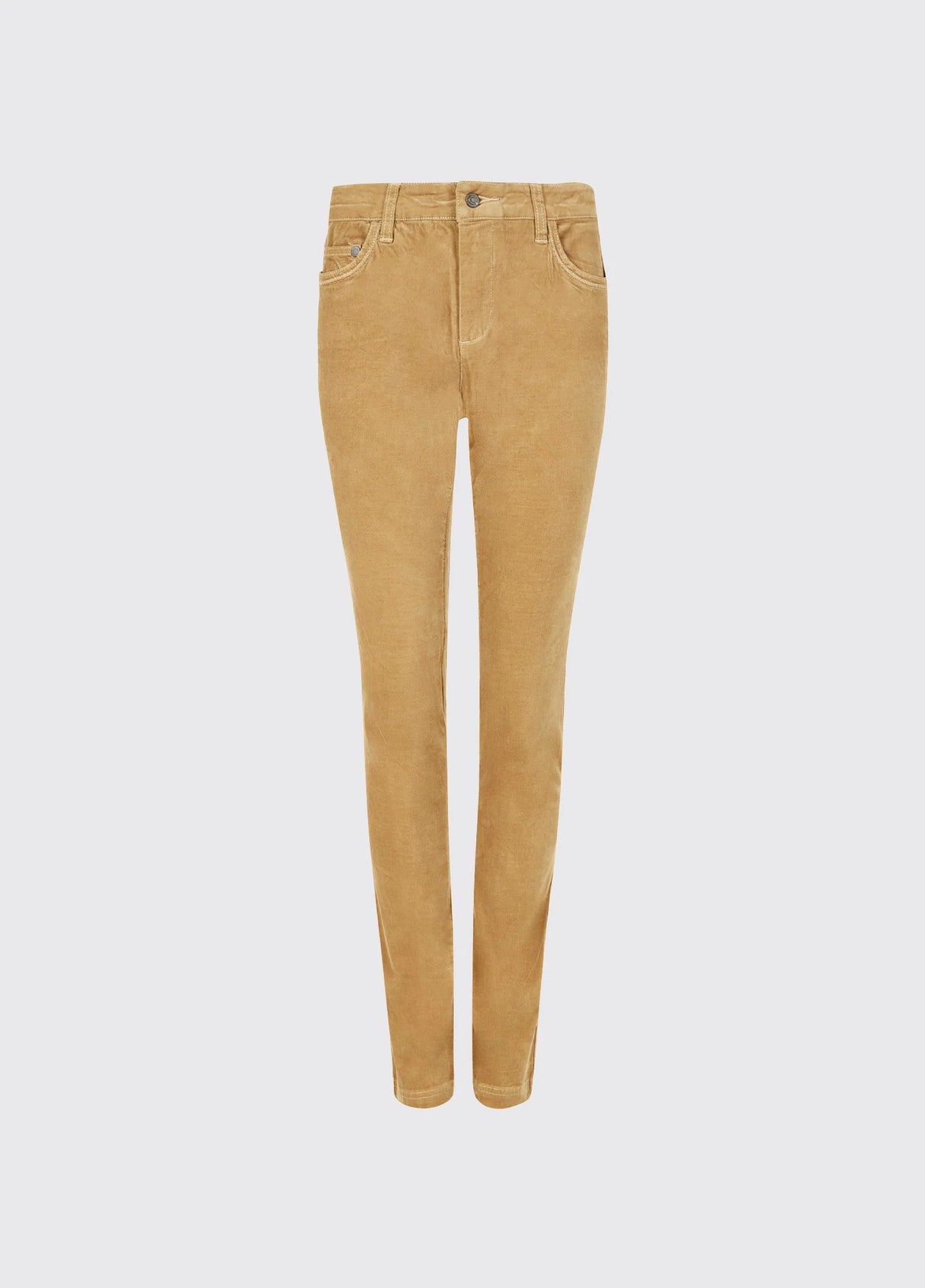 Honeysuckle Corduroy Stretchbroek