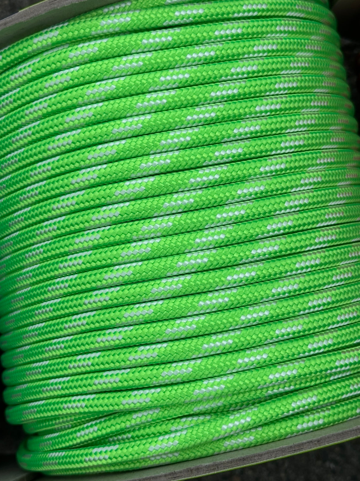 PES Cord 5mm Statisch Touw Groen