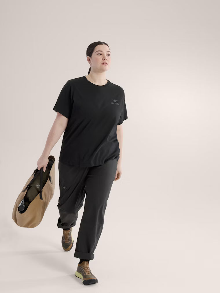 Kragg SL Cotton Emblem Crew SS W