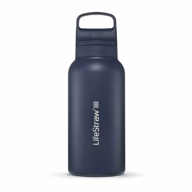 Go 2.0 Stainless steel Water Filter Bottle 1L