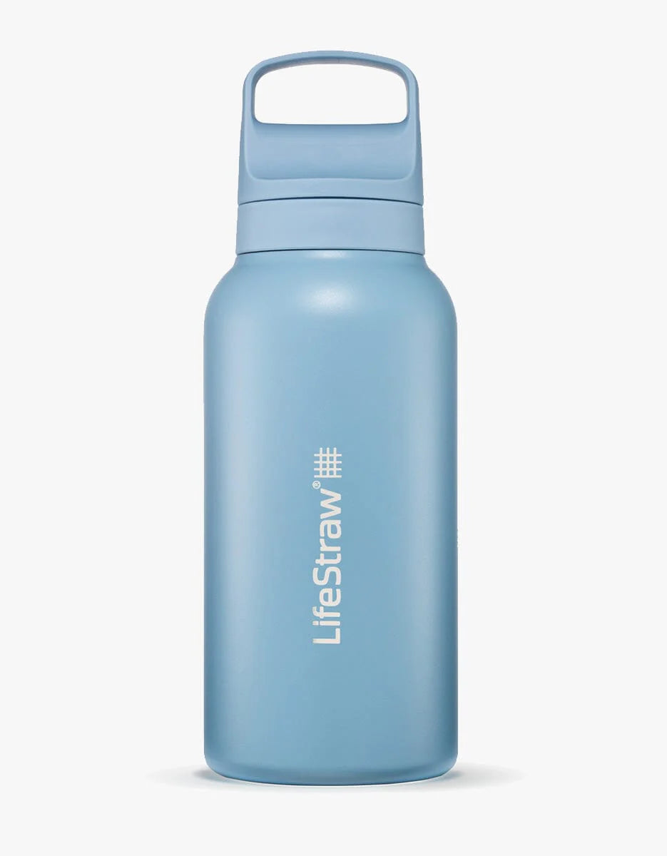Go 2.0 Stainless steel Water Filter Bottle 1L
