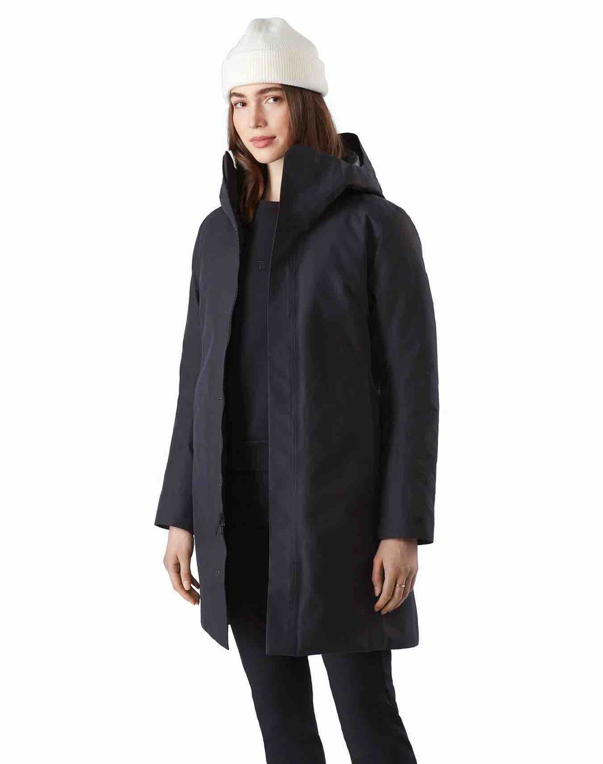 Patera-Parka-Women-s-Black-Front-View
