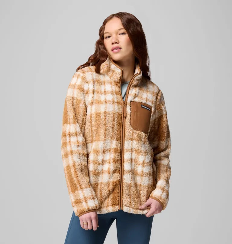West Bend II Printed Sherpa Jacket W