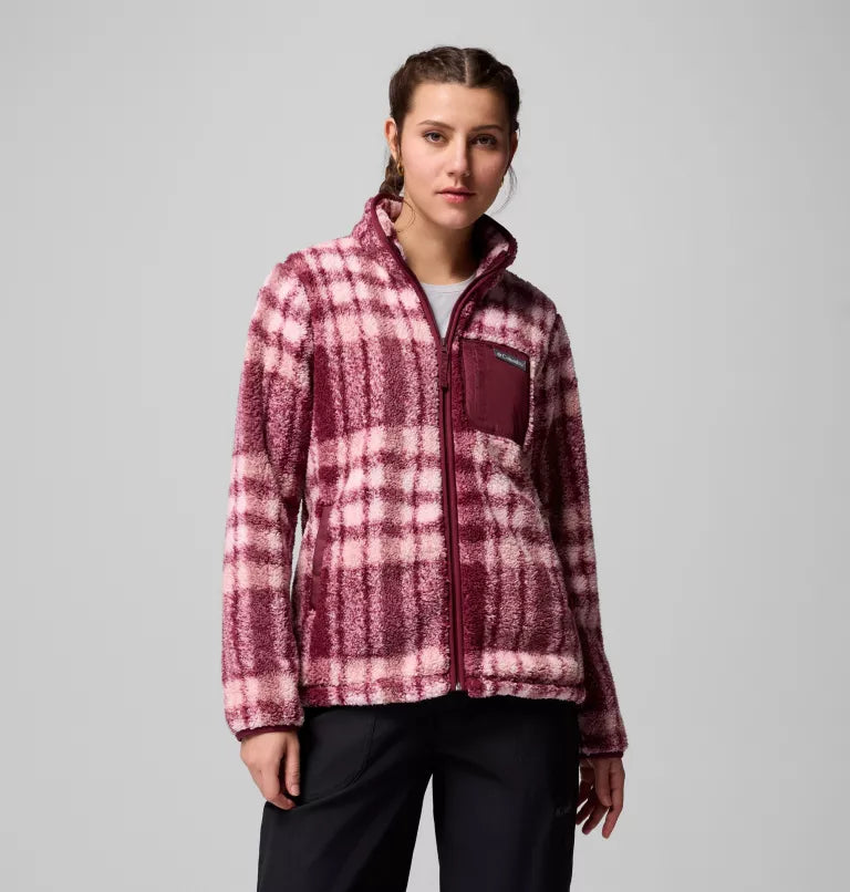 West Bend II Printed Sherpa Jacket W