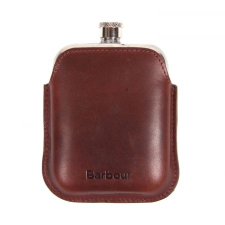 wax-hipflask-dark-brown