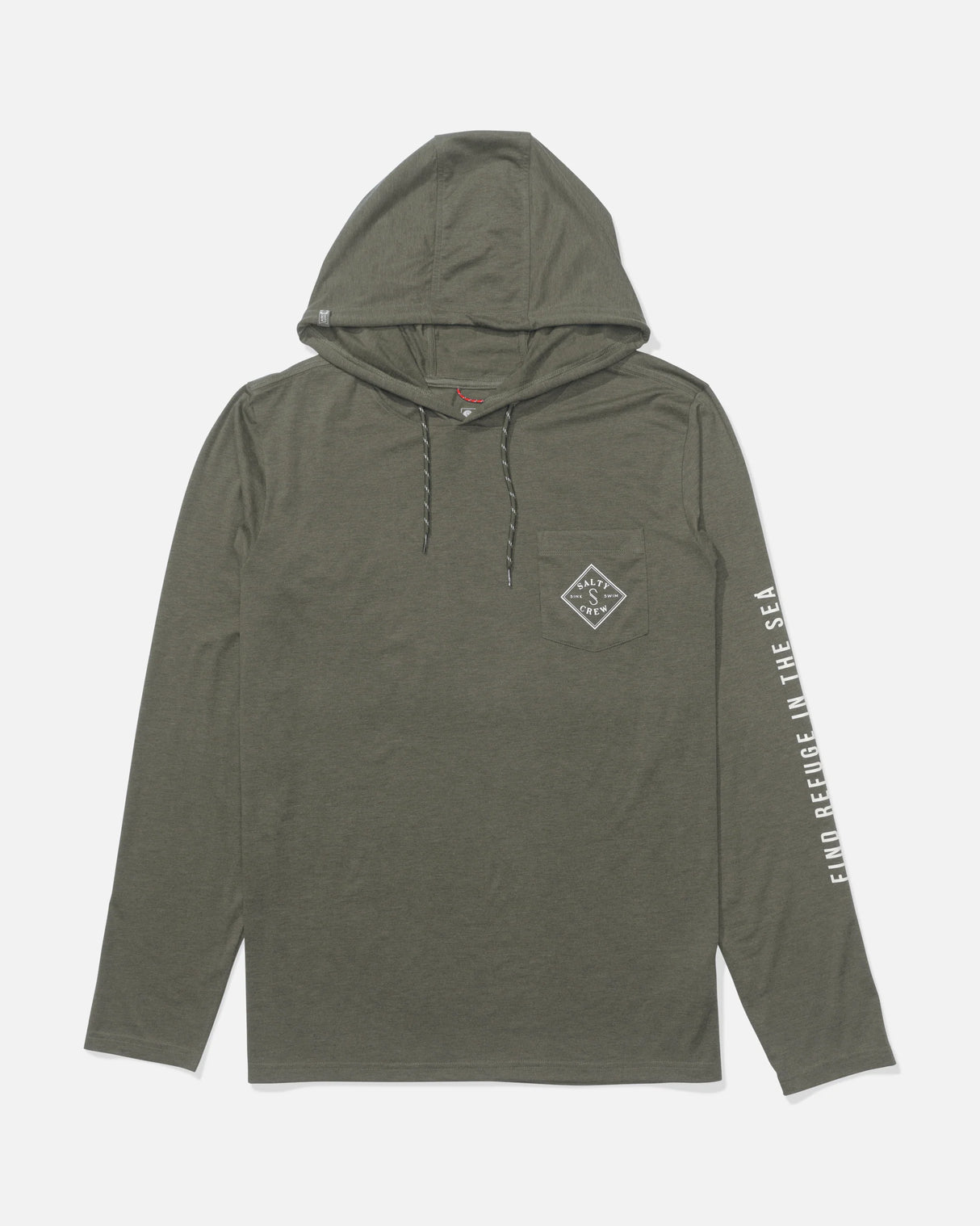 Tipped Hood Tech Tee