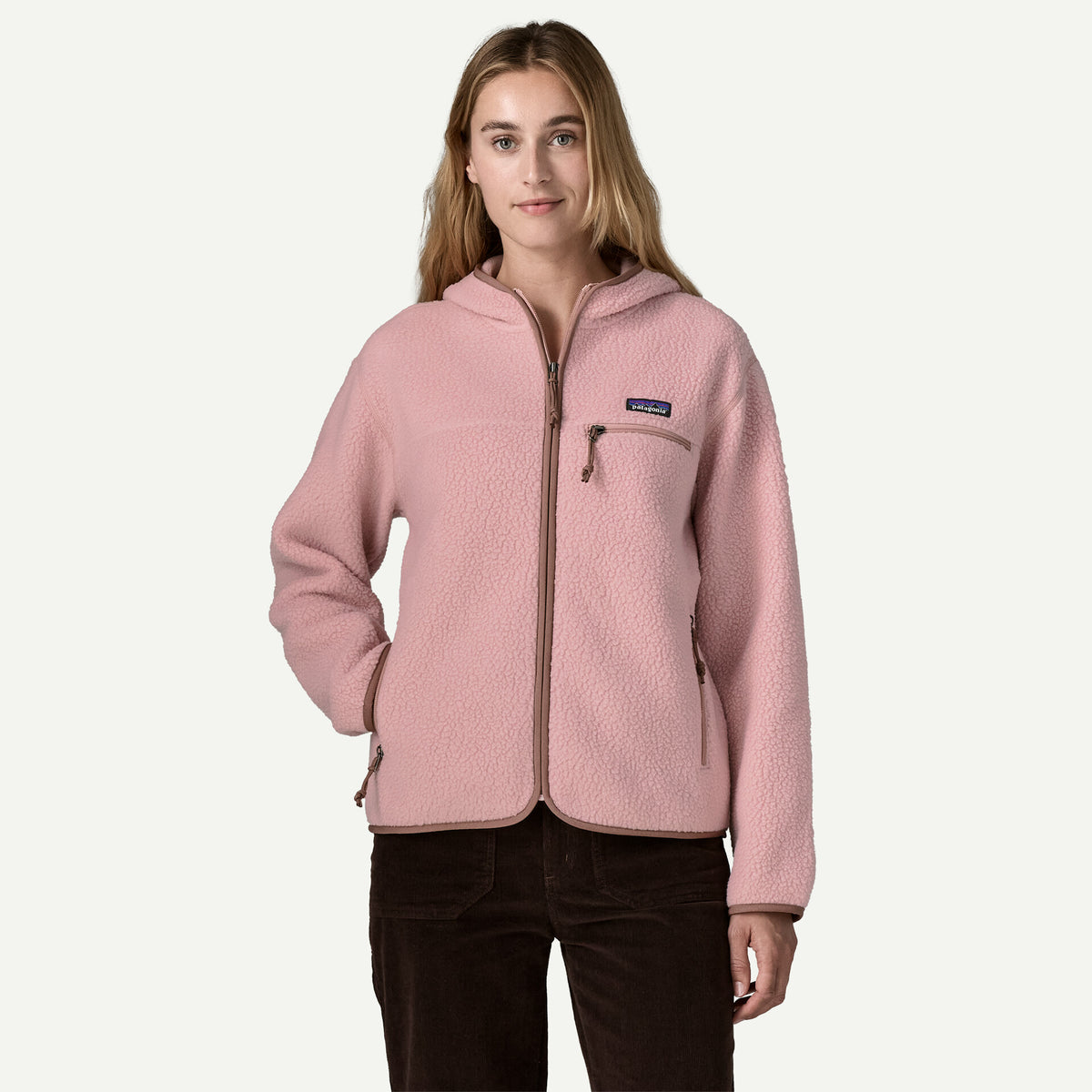 Retro Pile Hoody W