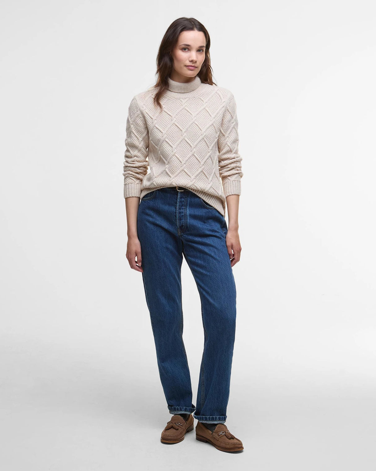 Burne Roll Neck Knitted Jumper