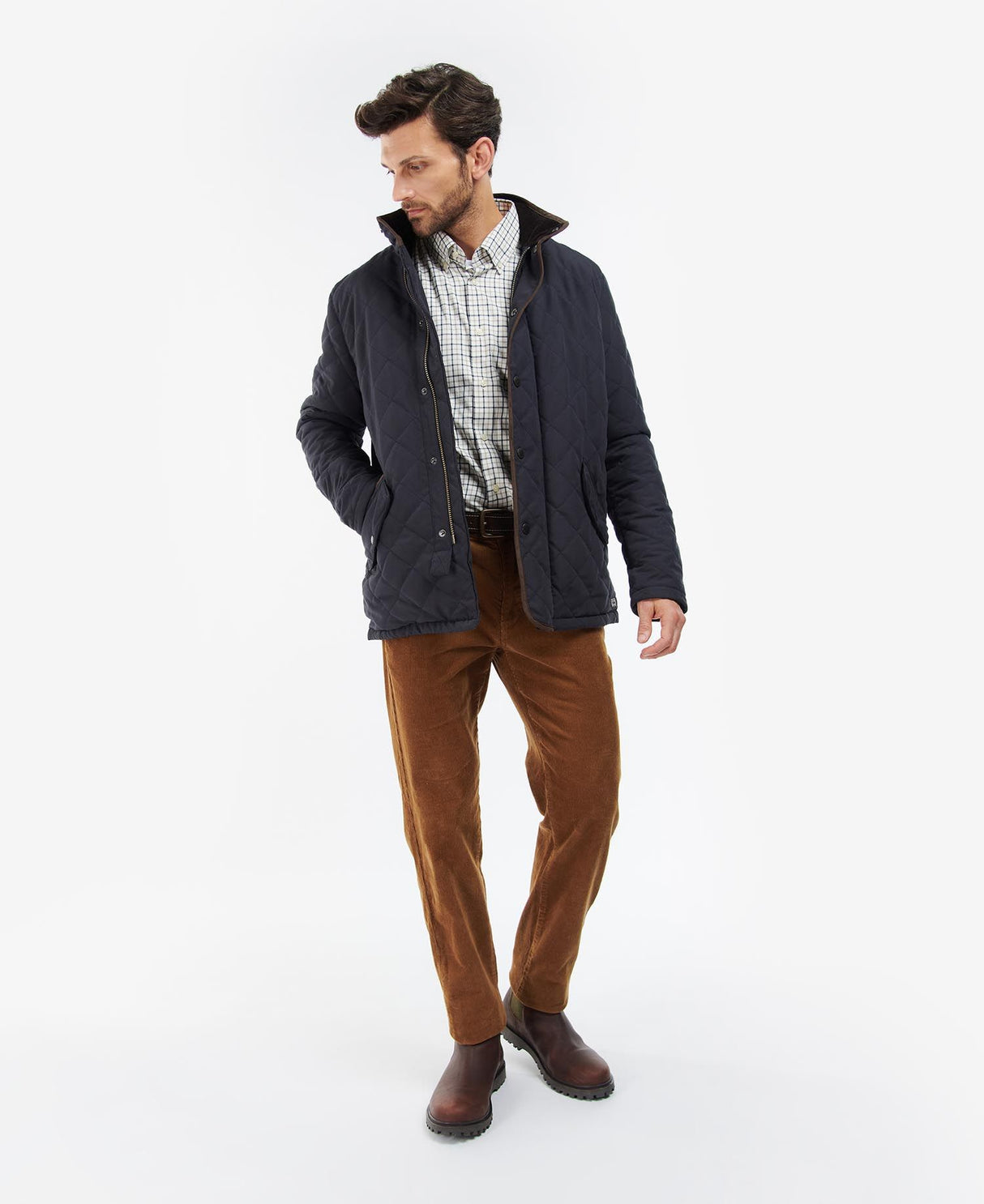 Barbour-Waterproof-Shoveler-Quilt-Navy-6