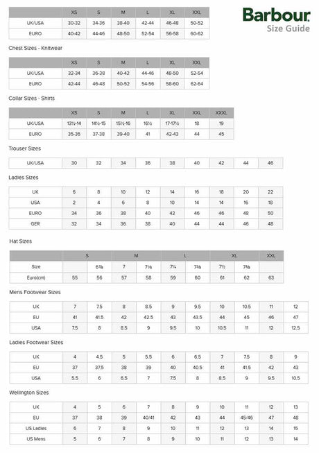 Barbour_Size_Guide