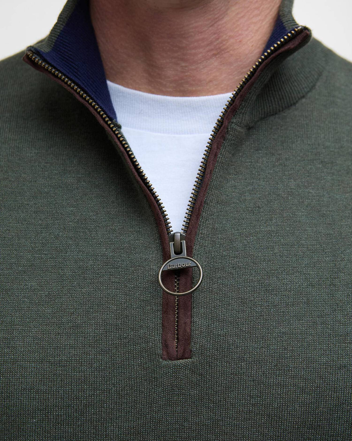 Bayfield Knitted Half Zip Jumper