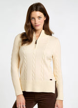 Burtonpoint Zip Neck Sweater W