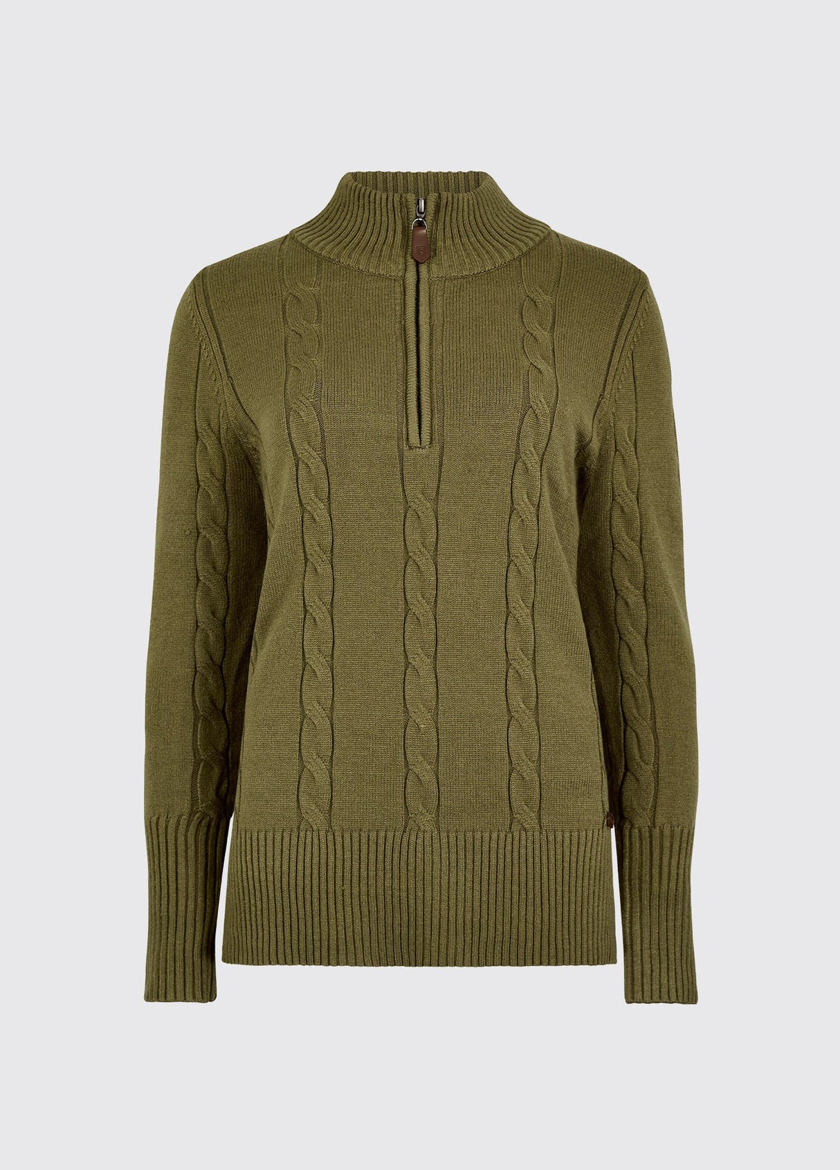 Burtonpoint Zip Neck Sweater W