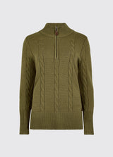 Burtonpoint Zip Neck Sweater W