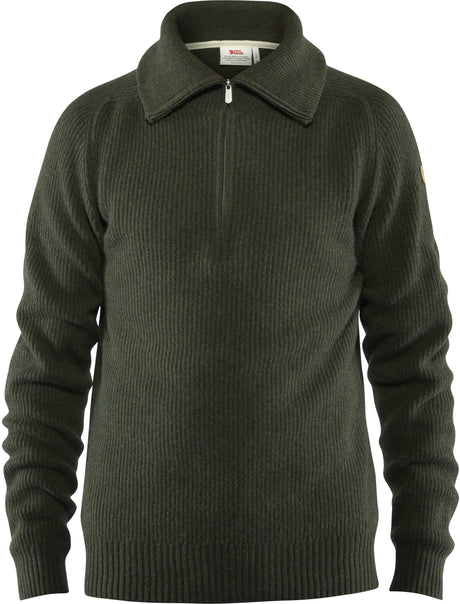 Fj_llr_ven_Greenland_Re-Wool_Sweater_Herren_deep_forest-1920x1920