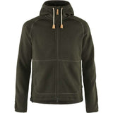 Fj_llr_ven_vik_Hoodie_fleece_vest_heren_deep_forest