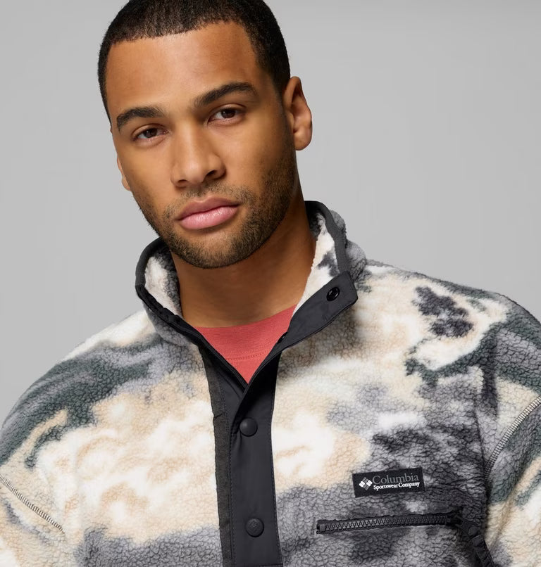 Helvetia II Printed Half Snap Fleece
