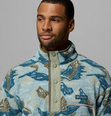 Helvetia II Printed Half Snap Fleece
