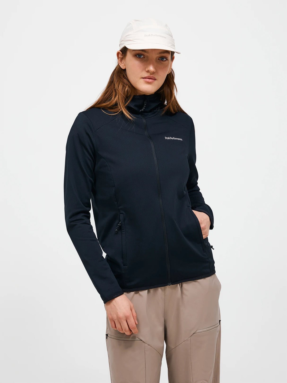 Light Zip Hood W