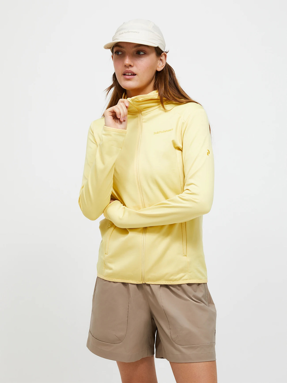 Light Zip Hood W
