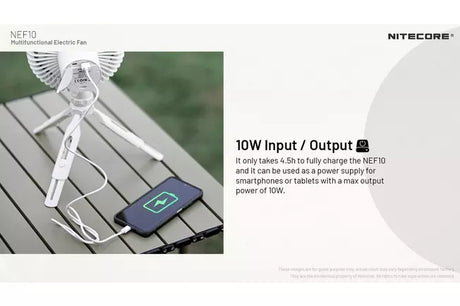 NEF 10 Ventilator & Powerbank
