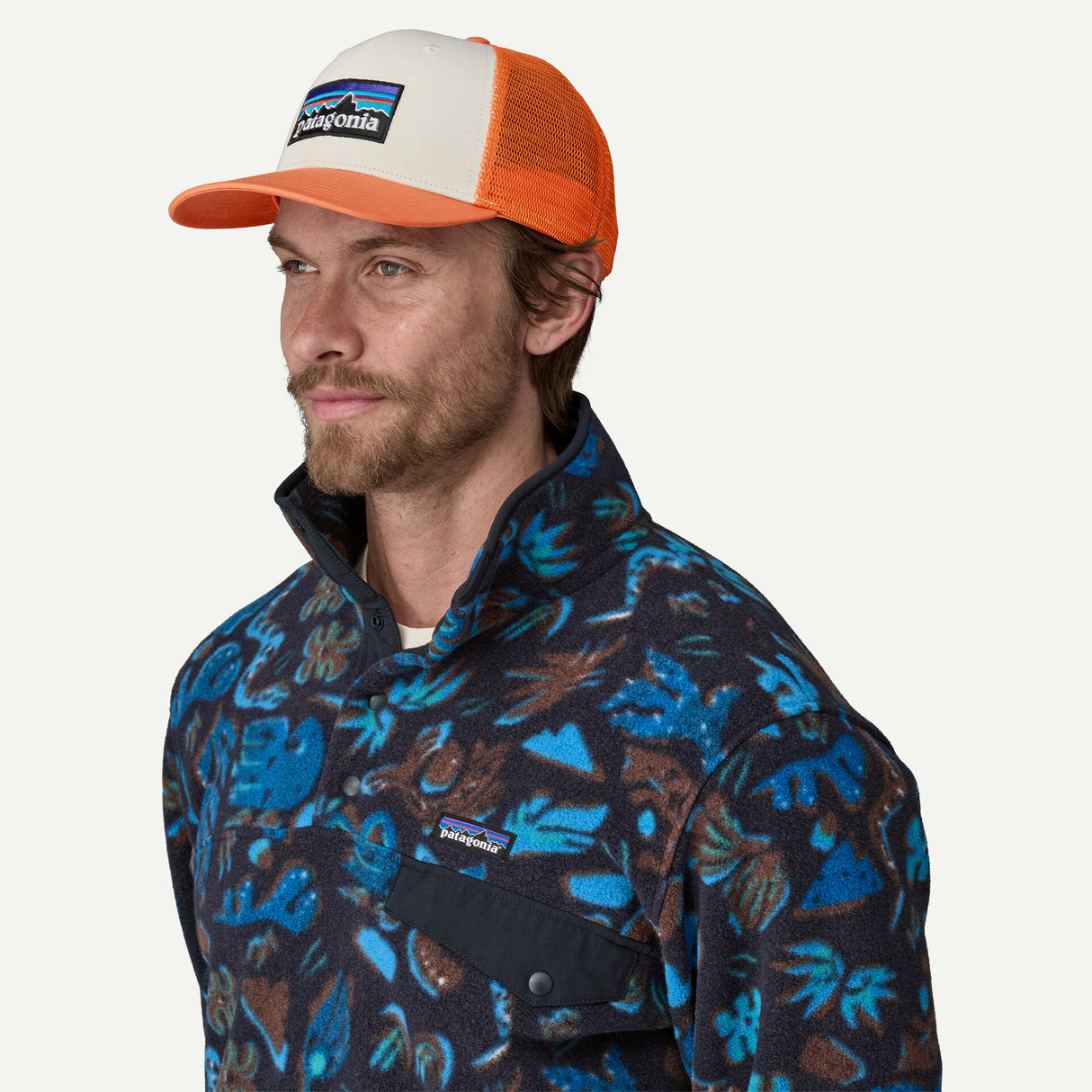 P-6 logo trucker hat