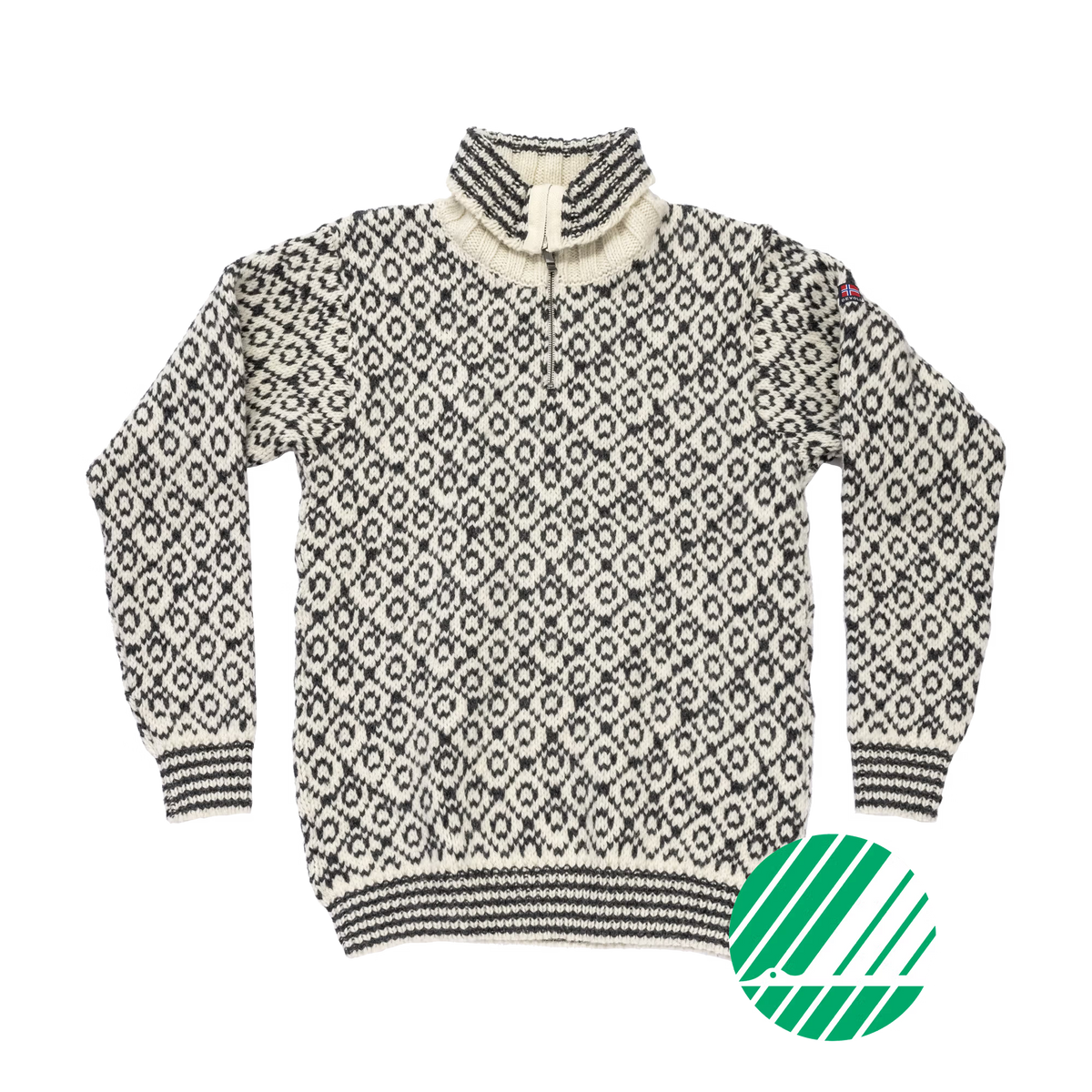 Svalbard Wool Zip Neck