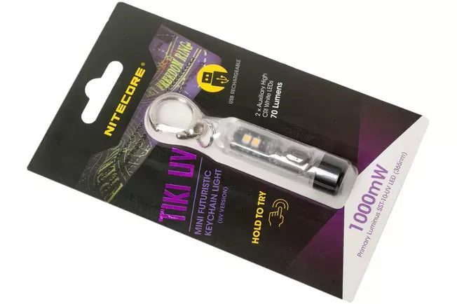 Tiki UV Oplaadbare Zaklamp