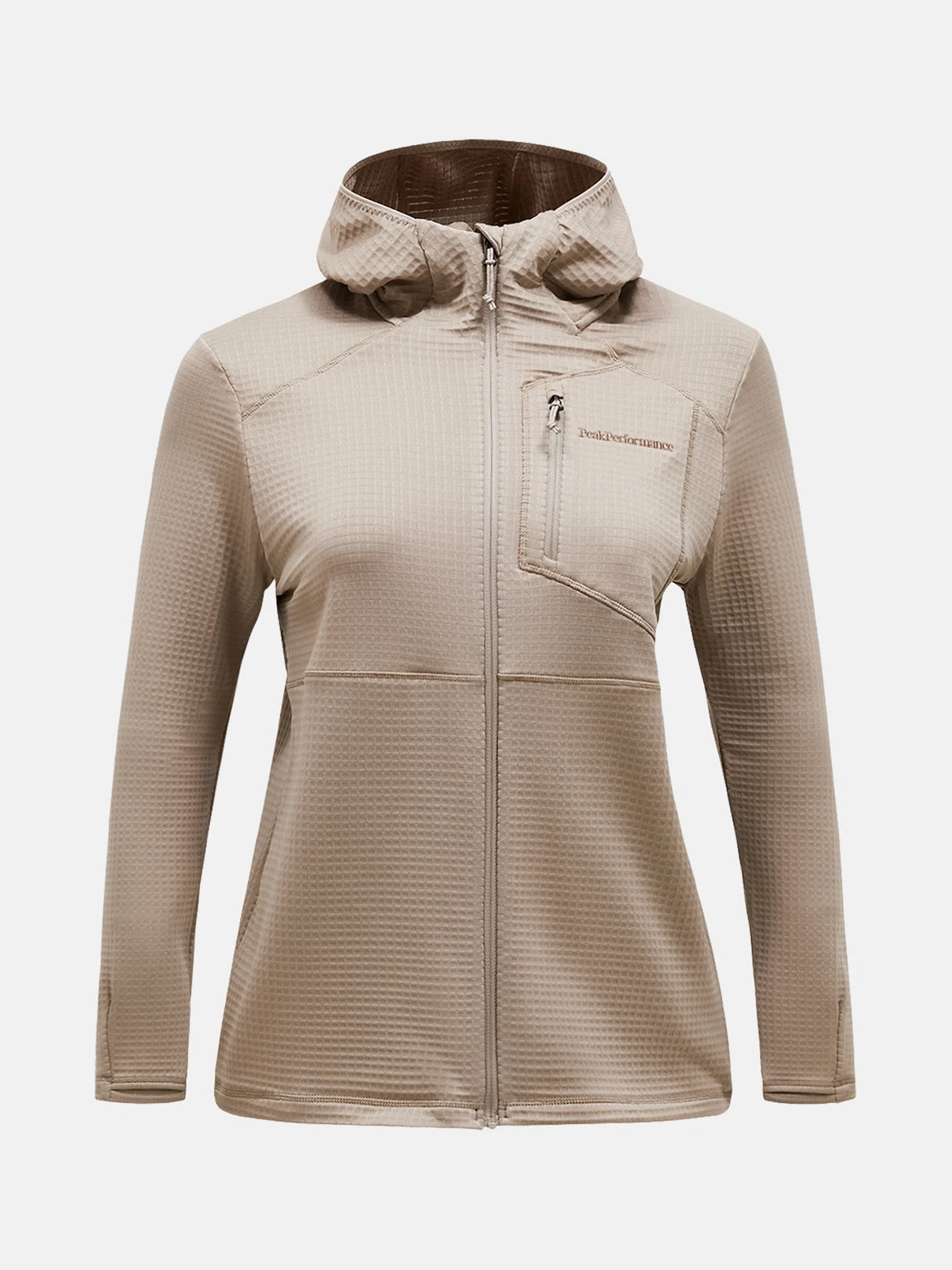 Trail Polartec Zip Hood W