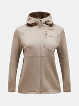 Trail Polartec Zip Hood W
