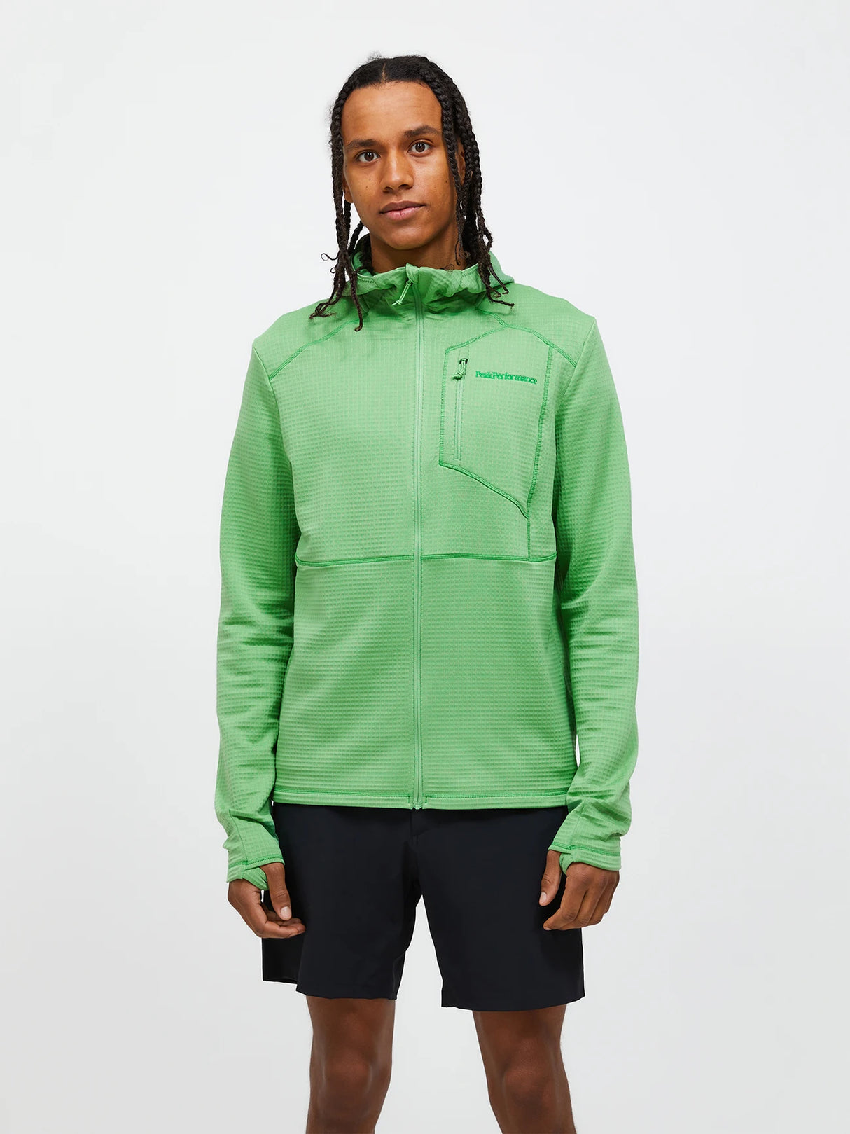 Trail Polartec Zip Hood