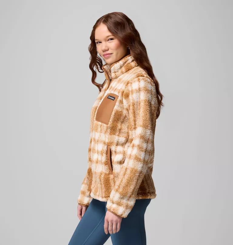 West Bend II Printed Sherpa Jacket W