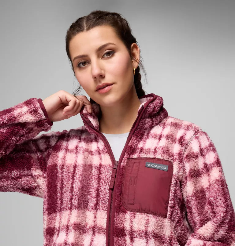 West Bend II Printed Sherpa Jacket W