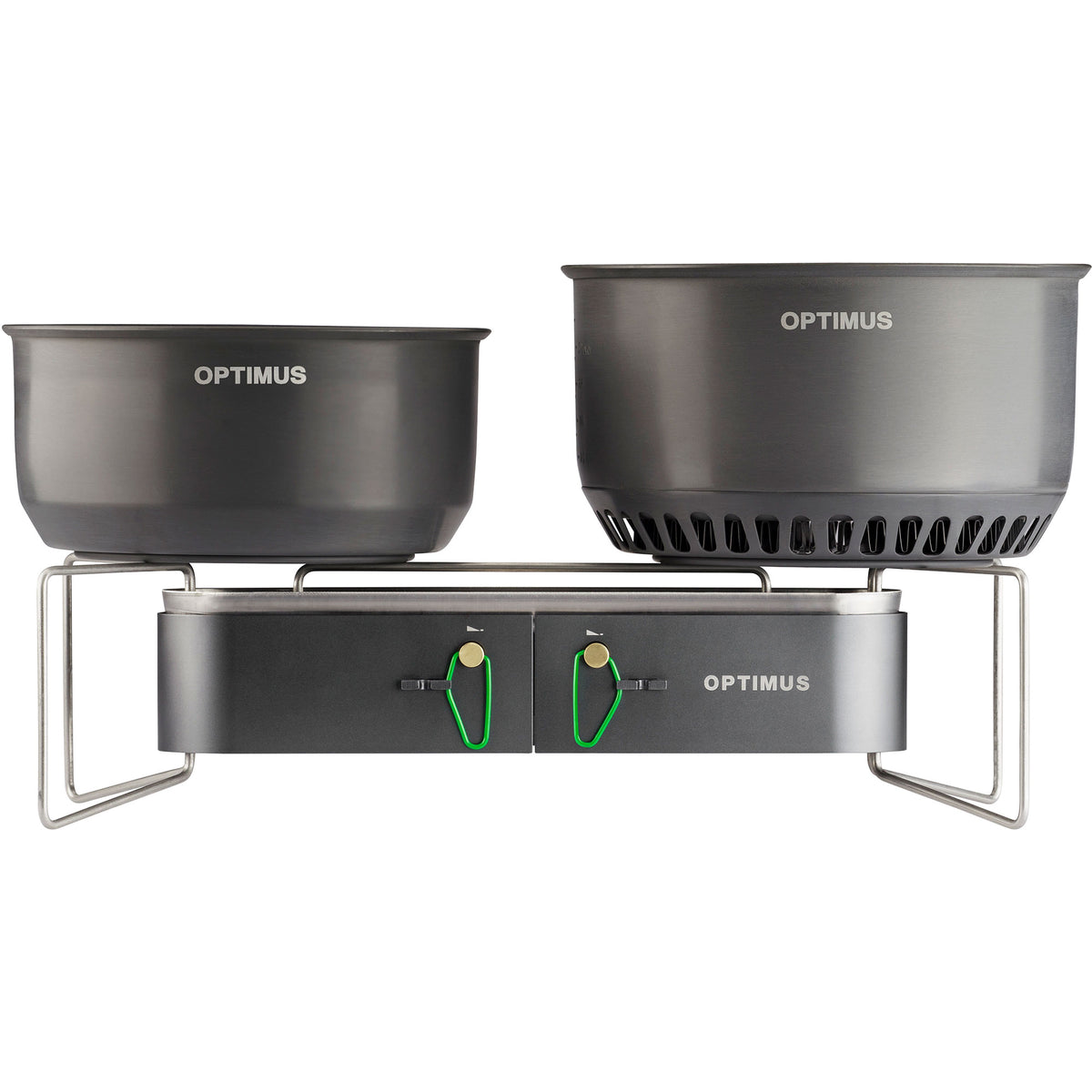 Optimus Gemini 2 pits gas brander 802087 grey – Schneider Outdoor