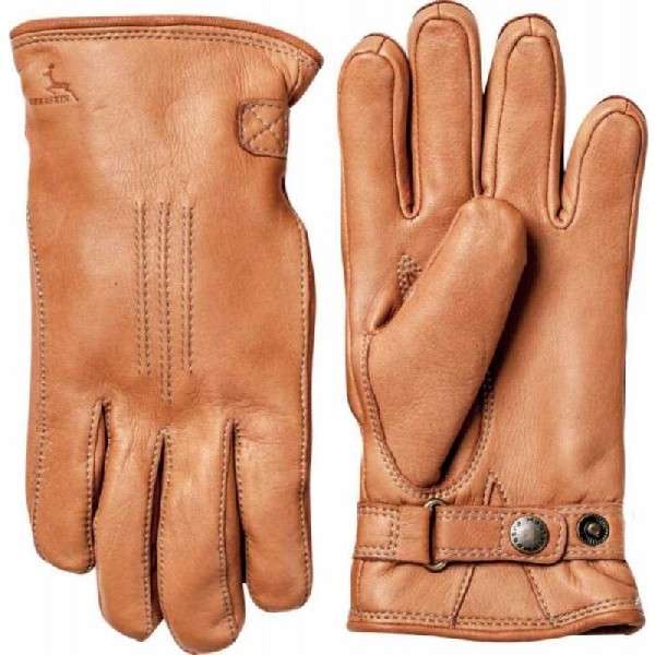 Deerskin lambskin lined glove